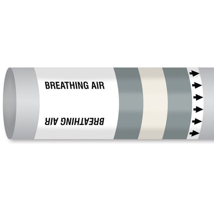 ISO 14726 IMO Pipemarker  Non Flammable Gases Breathing Air