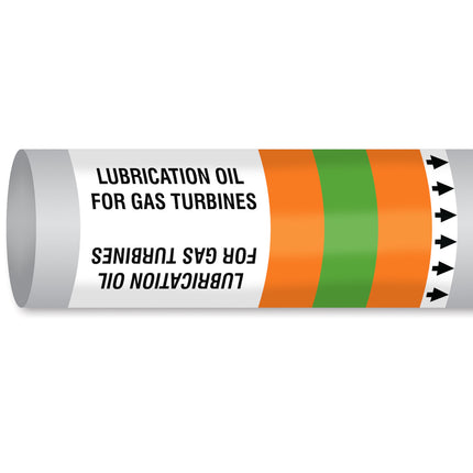 ISO 14726 IMO Pipemarker  Oil Other Than Fuel Lubrication Oil For Gas Turbines