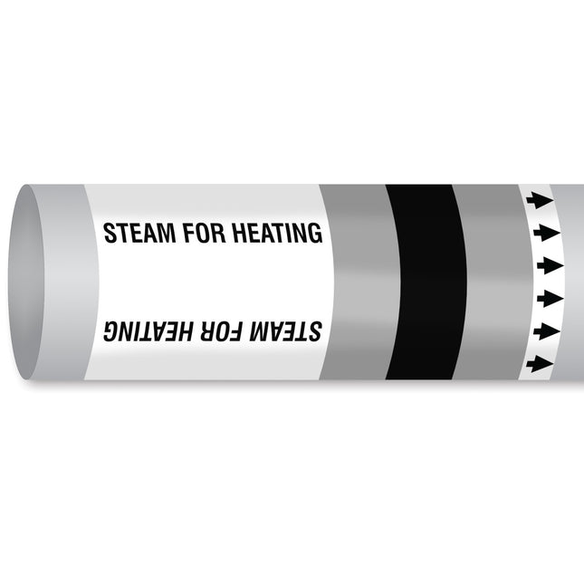 ISO 14726 IMO Pipemarker  Steam Steam For Heating