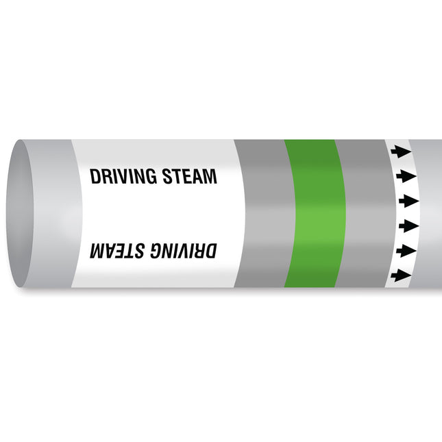 ISO 14726 IMO Pipemarker  Steam Driving Steam