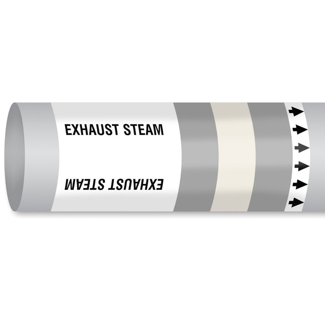 ISO 14726 IMO Pipemarker  Steam Exhaust Steam