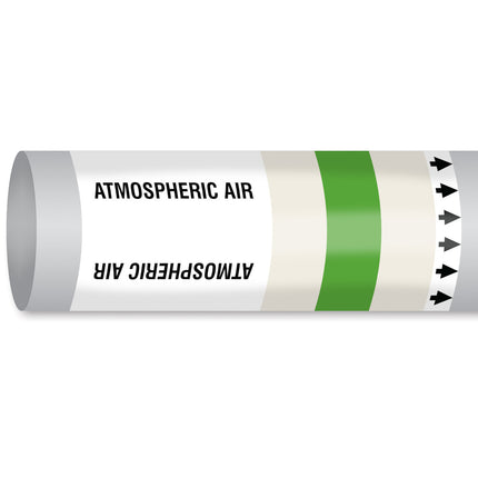 ISO 14726 IMO Pipemarker  Air In Ventilation System Atmospheric Air