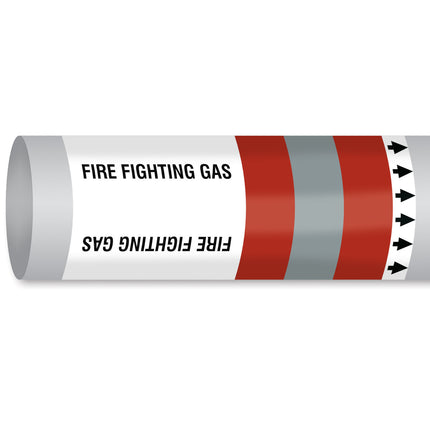 ISO 14726 IMO Pipemarker  Steam Fire Fighting Gas
