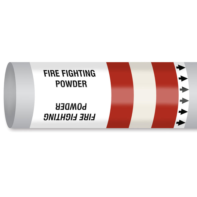 ISO 14726 IMO Pipemarker  Steam Fire Fighting Powder
