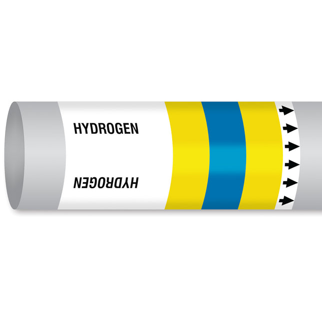 ISO 14726 IMO Pipemarker  Steam Hydrogen
