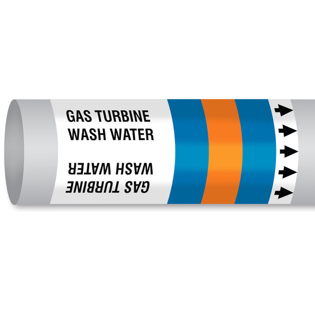 ISO 14726 IMO Pipemarker  Fresh Water Gas Turbine Wash Water
