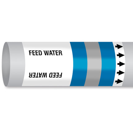 ISO 14726 IMO Pipemarker  Fresh Water Feed Water