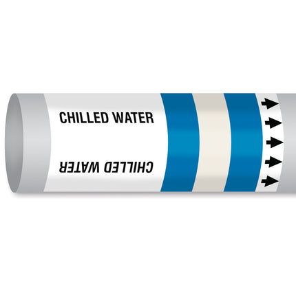 ISO 14726 IMO Pipemarker  Fresh Water Chilled Water
