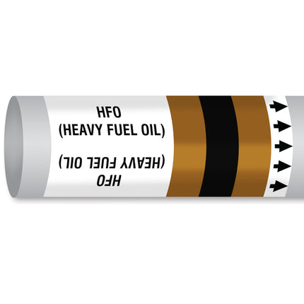 ISO 14726 IMO Pipemarker  Fuel HFO  Heavy Fuel Oil