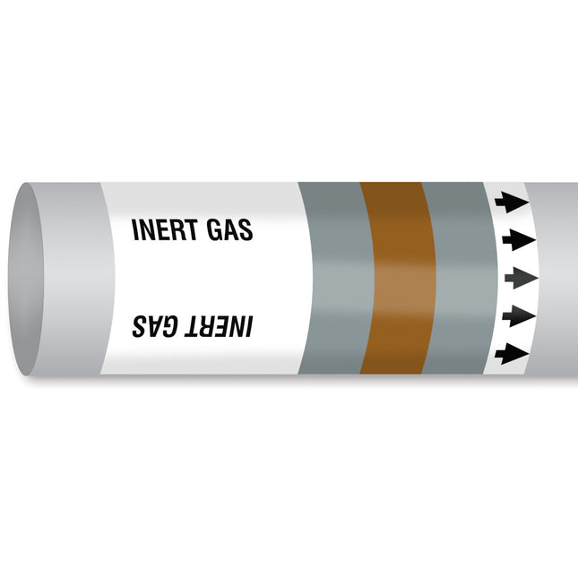 ISO 14726 IMO Pipemarker  Non Flammable Gases Inert Gas