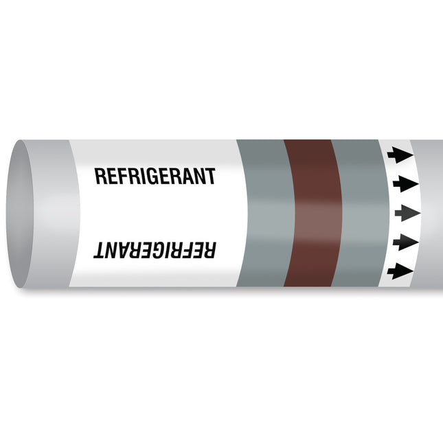 ISO 14726 IMO Pipemarker  Non Flammable Gases Refrigerant