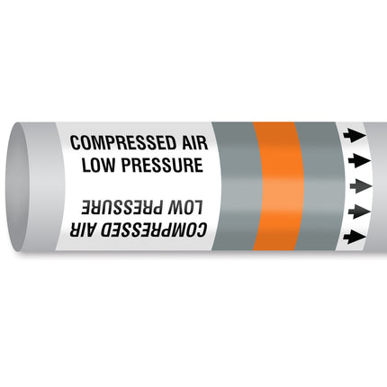 ISO 14726 IMO Pipemarker  Non Flammable Gases Compressed Air  Low Pressure