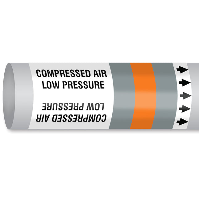 ISO 14726 IMO Pipemarker  Non Flammable Gases Compressed Air  Low Pressure