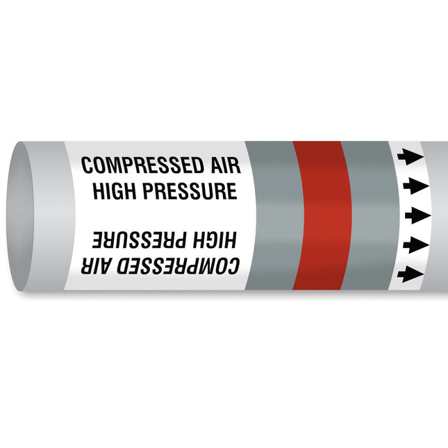 ISO 14726 IMO Pipemarker  Non Flammable Gases Compressed Air  High Pressure