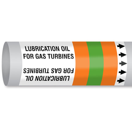 ISO 14726 IMO Pipemarker  Oil Other Than Fuel Lubrication Oil For Gas Turbines