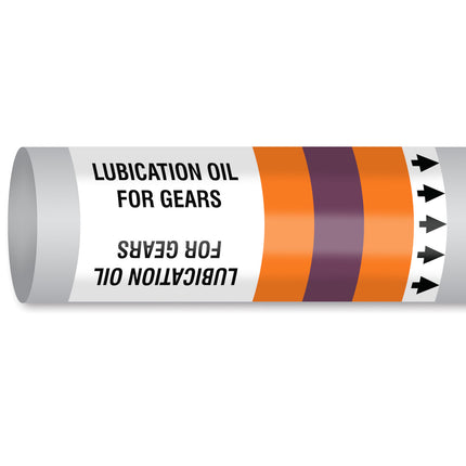 ISO 14726 IMO Pipemarker  Oil Other Than Fuel Lubication Oil For Gears