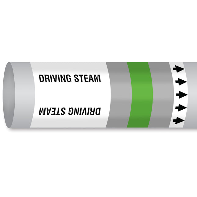 ISO 14726 IMO Pipemarker  Steam Driving Steam