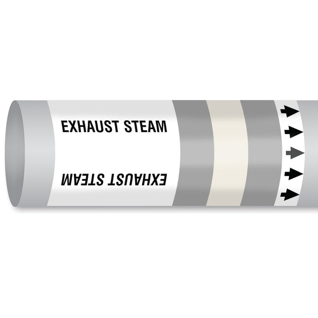 ISO 14726 IMO Pipemarker  Steam Exhaust Steam