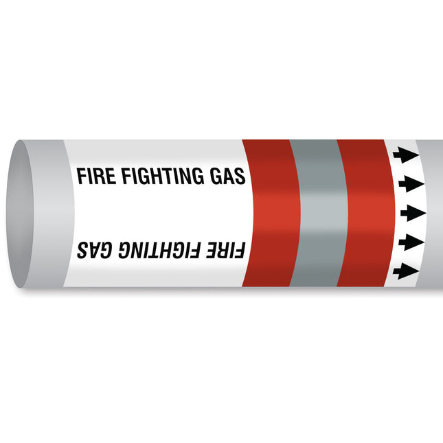 ISO 14726 IMO Pipemarker  Steam Fire Fighting Gas