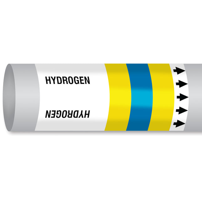 ISO 14726 IMO Pipemarker  Steam Hydrogen