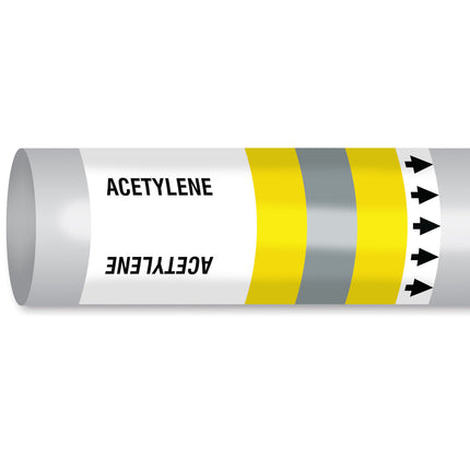 ISO 14726 IMO Pipemarker  Steam Acetylene