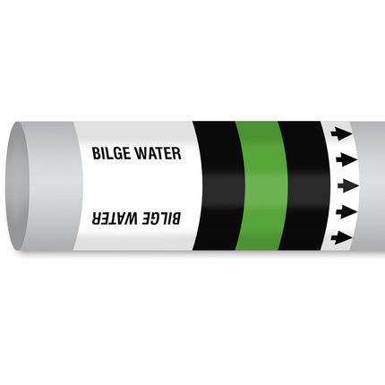 ISO 14726 IMO Pipemarker  Waste Media Bilge Water