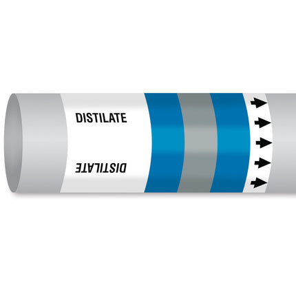 ISO 14726 IMO Pipemarker  Fresh Water Distilate