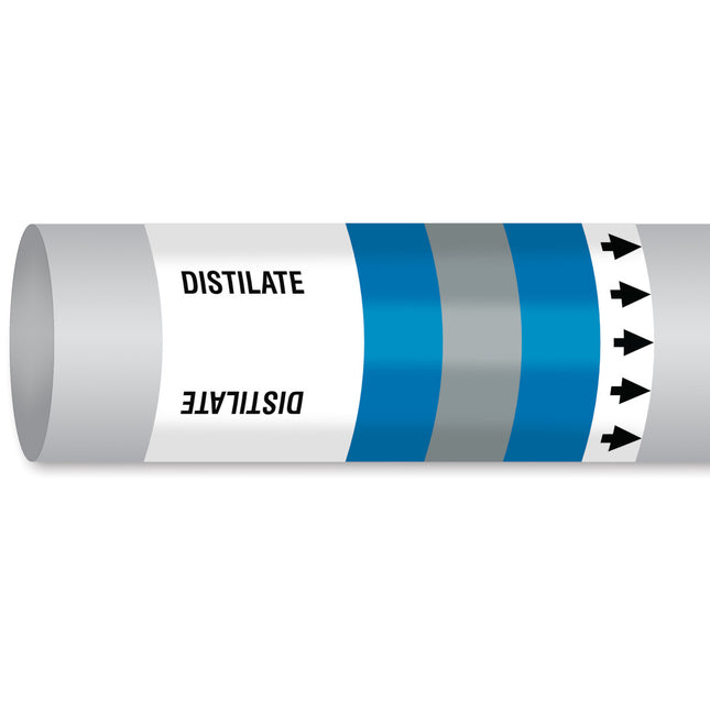 ISO 14726 IMO Pipemarker  Fresh Water Distilate