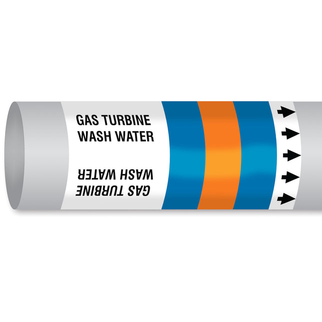 ISO 14726 IMO Pipemarker  Fresh Water Gas Turbine Wash Water