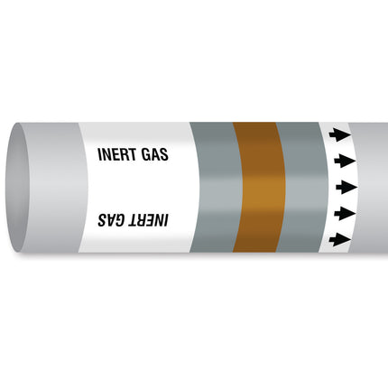ISO 14726 IMO Pipemarker  Non Flammable Gases Inert Gas