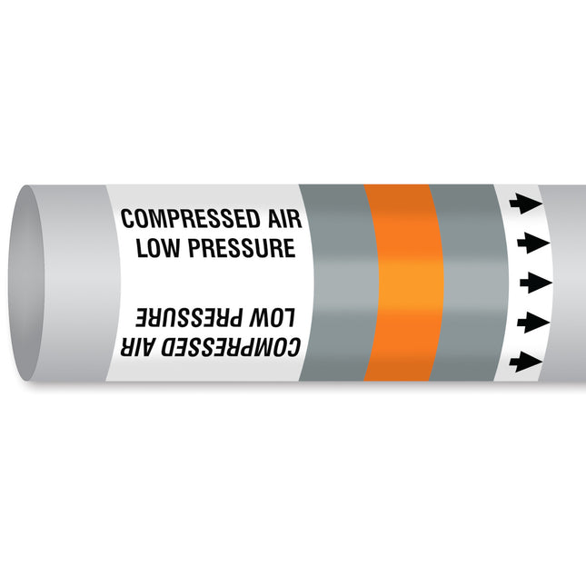 ISO 14726 IMO Pipemarker  Non Flammable Gases Compressed Air  Low Pressure