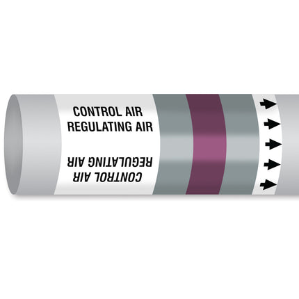 ISO 14726 IMO Pipemarker  Non Flammable Gases Control Air  Regulating Air