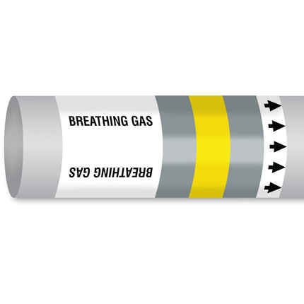 ISO 14726 IMO Pipemarker  Non Flammable Gases Breathing Gas