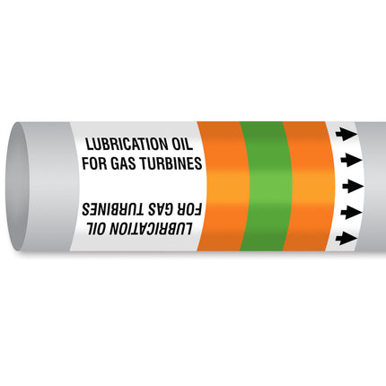 ISO 14726 IMO Pipemarker  Oil Other Than Fuel Lubrication Oil For Gas Turbines