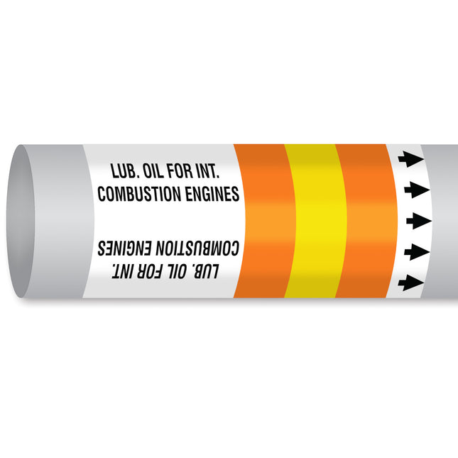 ISO 14726 IMO Pipemarker  Oil Other Than Fuel LubOil For Int Combustion Engines