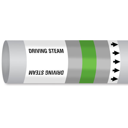 ISO 14726 IMO Pipemarker  Steam Driving Steam