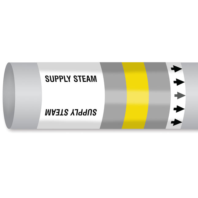 ISO 14726 IMO Pipemarker  Steam Supply Steam