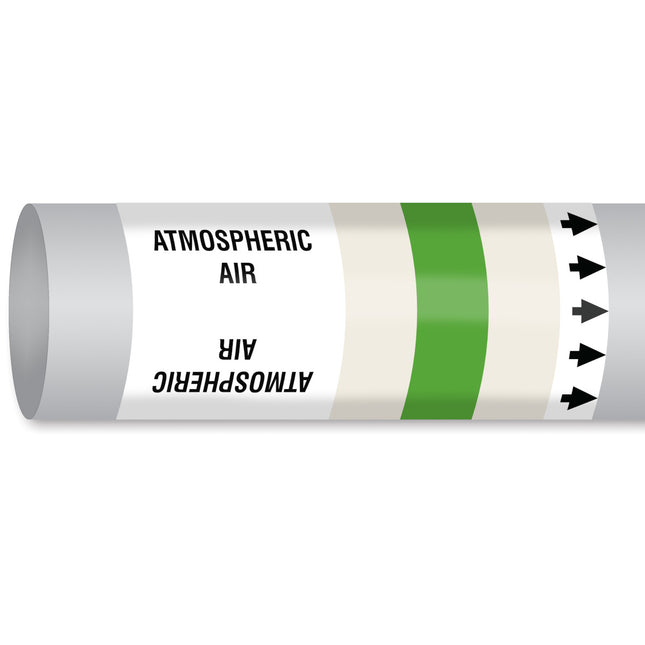 ISO 14726 IMO Pipemarker  Air In Ventilation System Atmospheric Air
