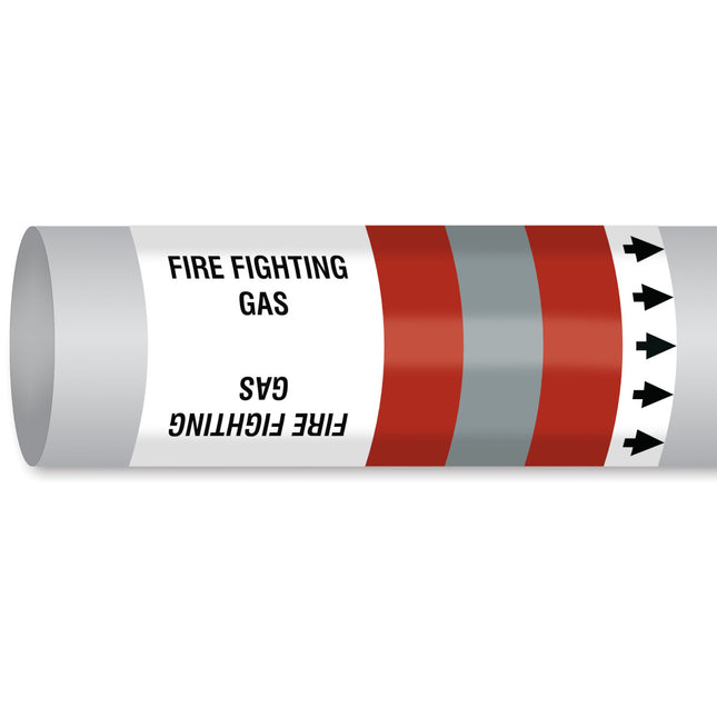 ISO 14726 IMO Pipemarker  Steam Fire Fighting Gas