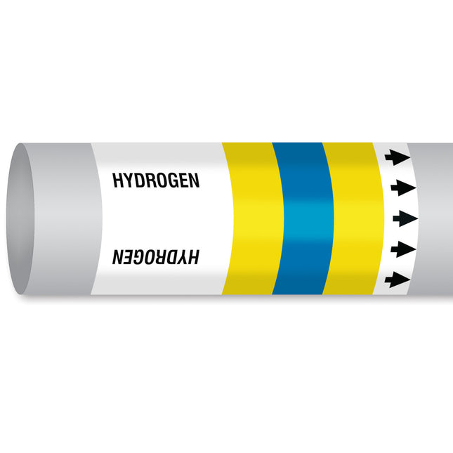 ISO 14726 IMO Pipemarker  Steam Hydrogen