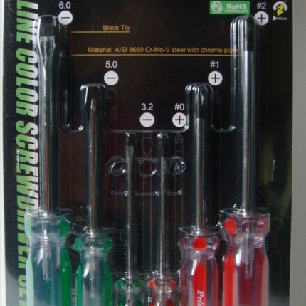 Line Color Screwdriver 6PCS