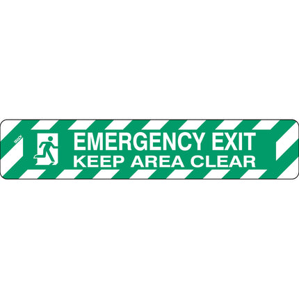 Floor Safety Sign  KEEP AREA CLEAR