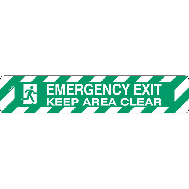 Floor Safety Sign  KEEP AREA CLEAR