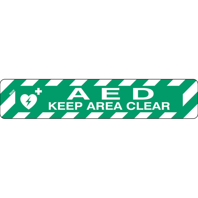 Floor Safety Sign  KEEP AREA CLEAR