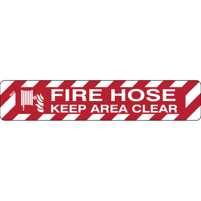 Floor Safety Sign  KEEP AREA CLEAR