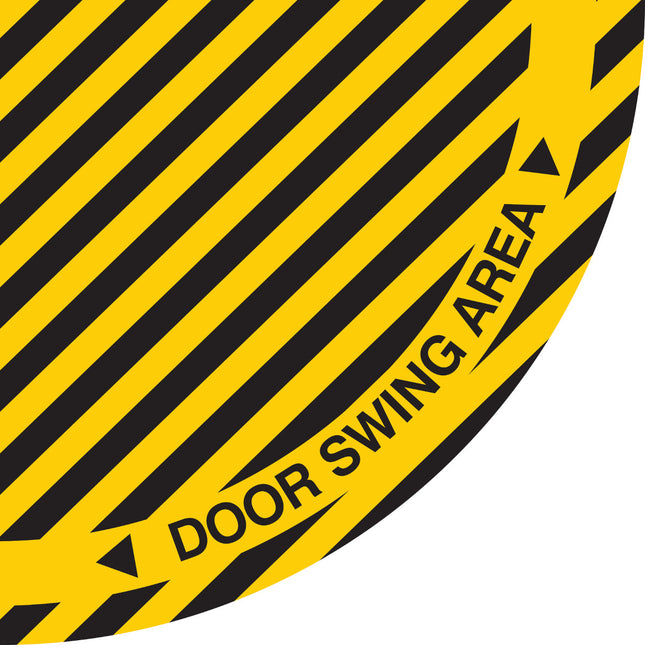 Floor Safety Sign  DOOR SWING AREA