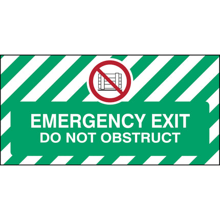 Floor Safety Sign  KEEP AREA CLEAR