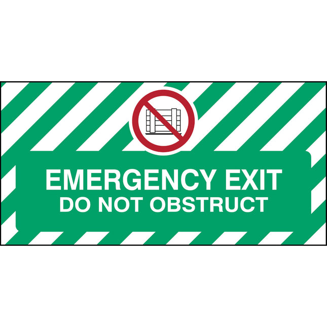 Floor Safety Sign  KEEP AREA CLEAR