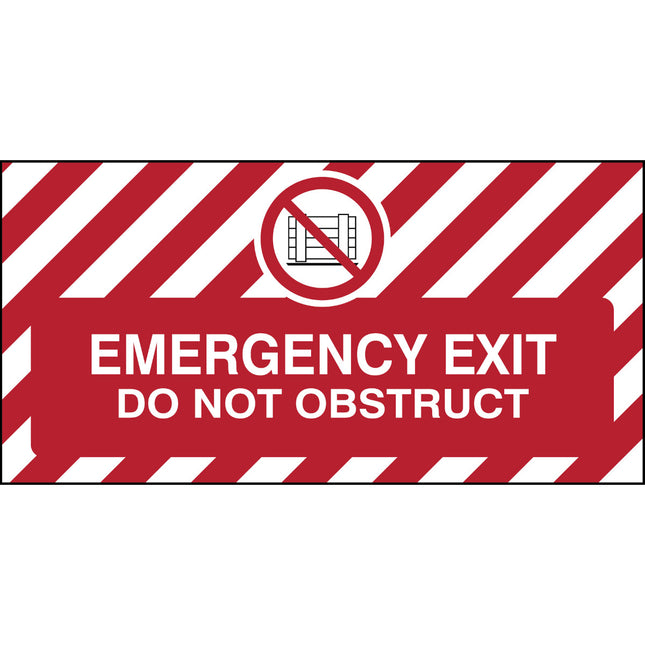 Floor Safety Sign  KEEP AREA CLEAR