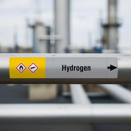 ISO 20560 Pipe Markers  Gas